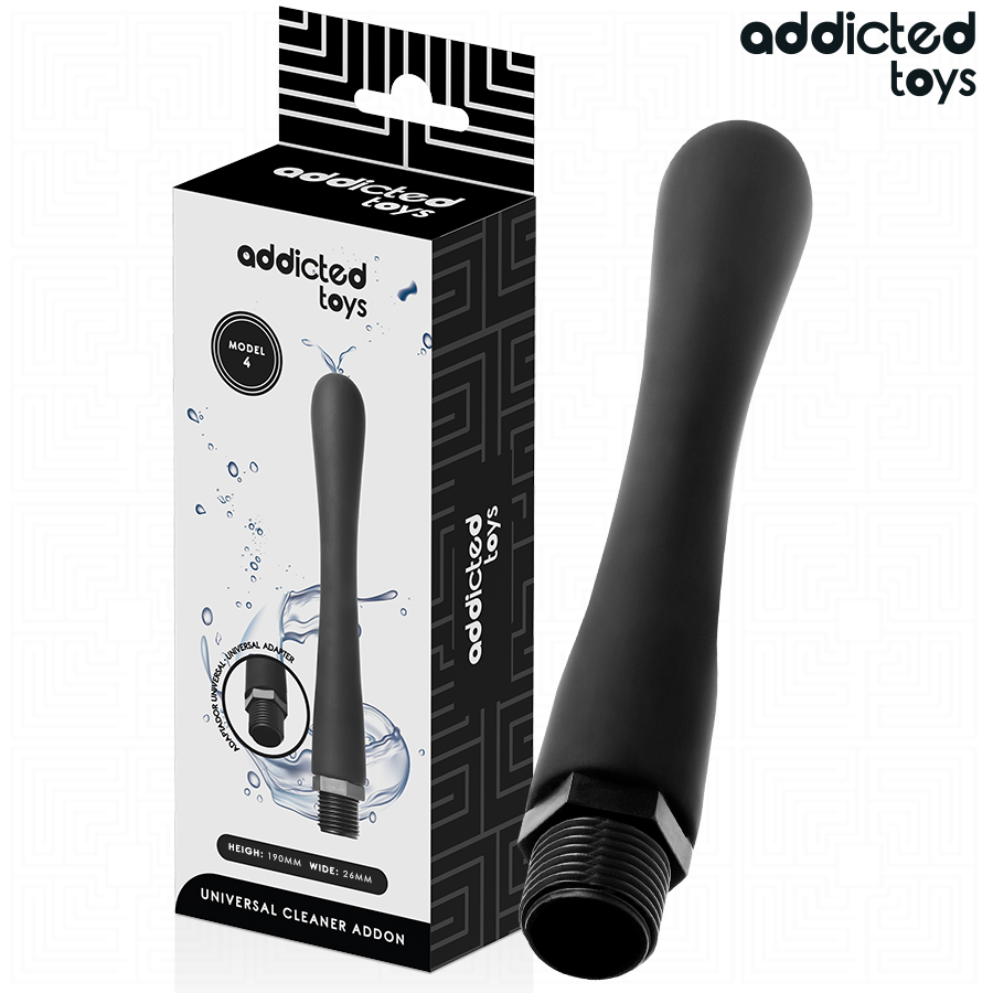 ADDICTED TOYS - ANAL CLEANER WITH UNIVERSAL ADAPTER MODEL 4 - My naughty haven #