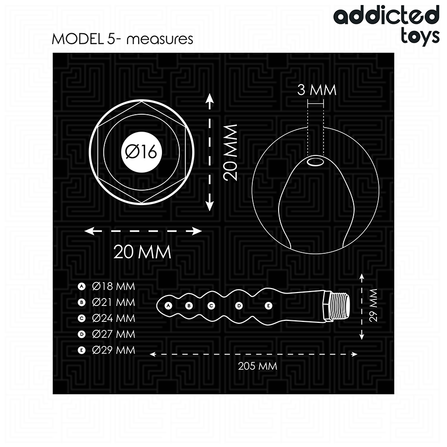 ADDICTED TOYS - ANAL CLEANER WITH UNIVERSAL ADAPTER MODEL 5 - My naughty haven #
