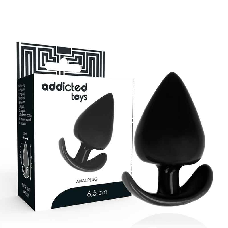 ADDICTED TOYS - ANAL PLUG 6.5 CM - My naughty haven #