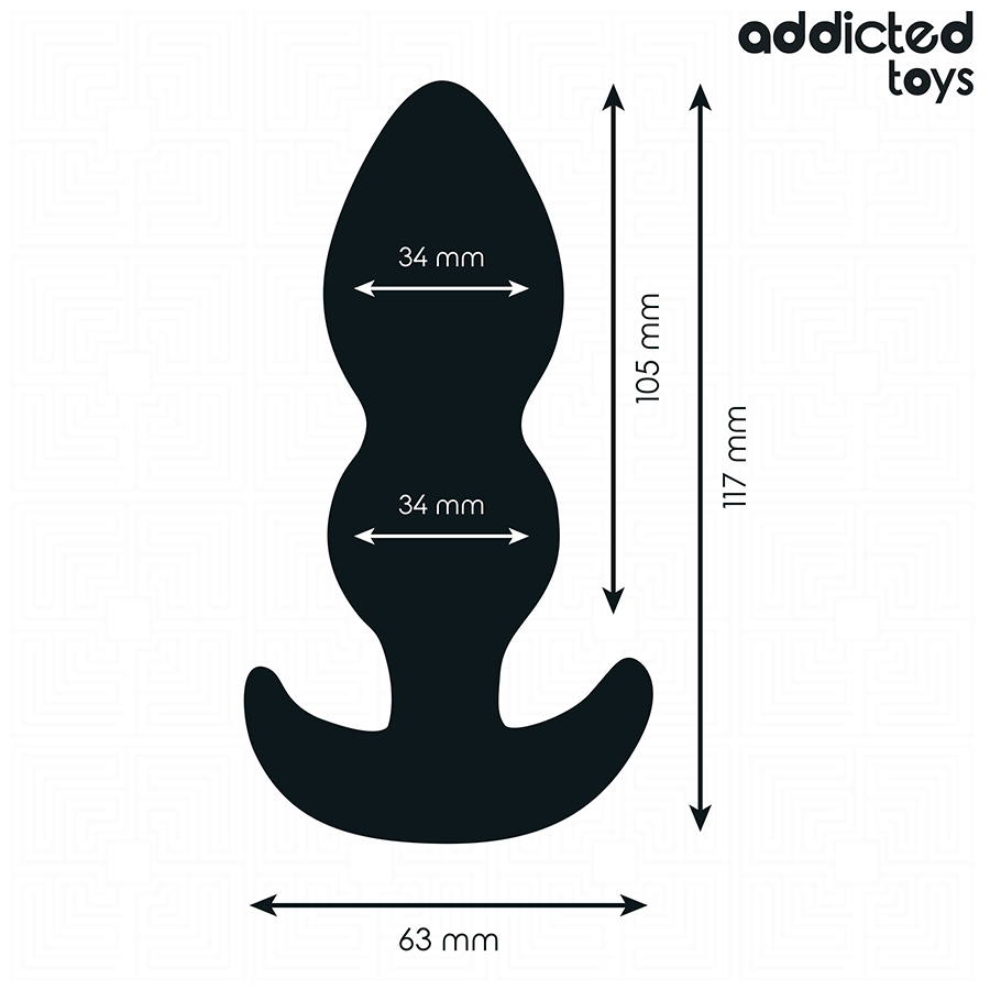 ADDICTED TOYS - ANAL PLUG SILICONE SIZE L 11.7 CM - My naughty haven #