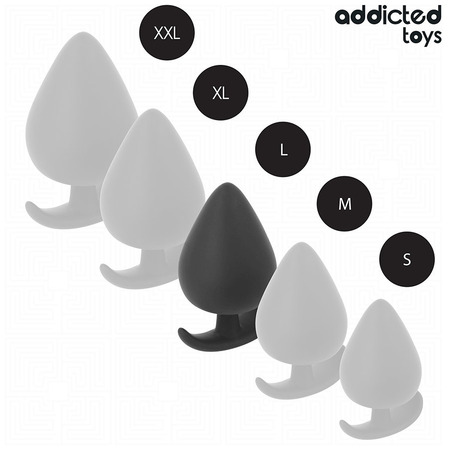 ADDICTED TOYS - ANAL PLUG SILICONE SIZE L 8 CM - My naughty haven #