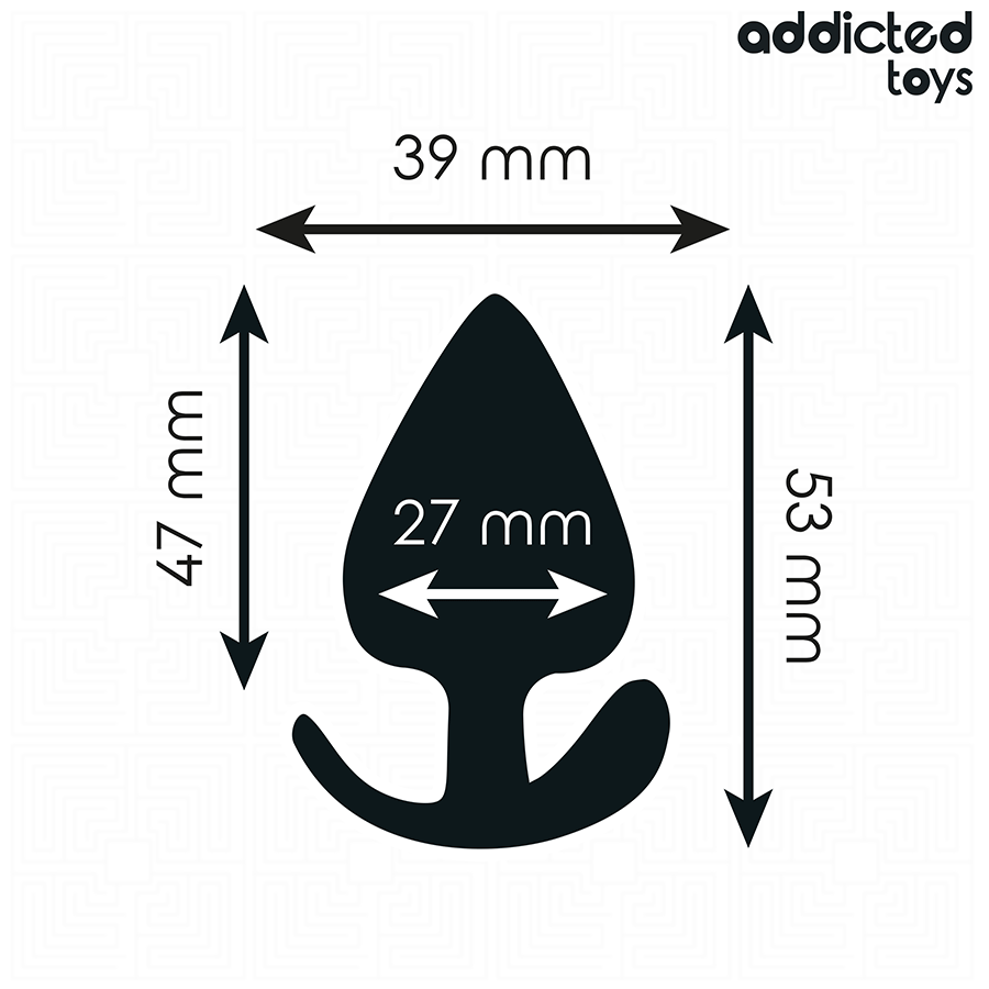 ADDICTED TOYS - ANAL PLUG SILICONE SIZE S 5.3 CM - My naughty haven #