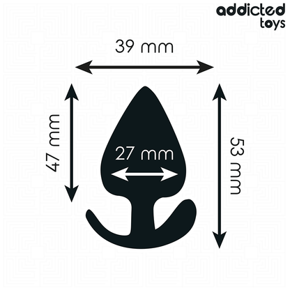 ADDICTED TOYS - ANAL PLUG SILICONE SIZE S 5.3 CM - My naughty haven #