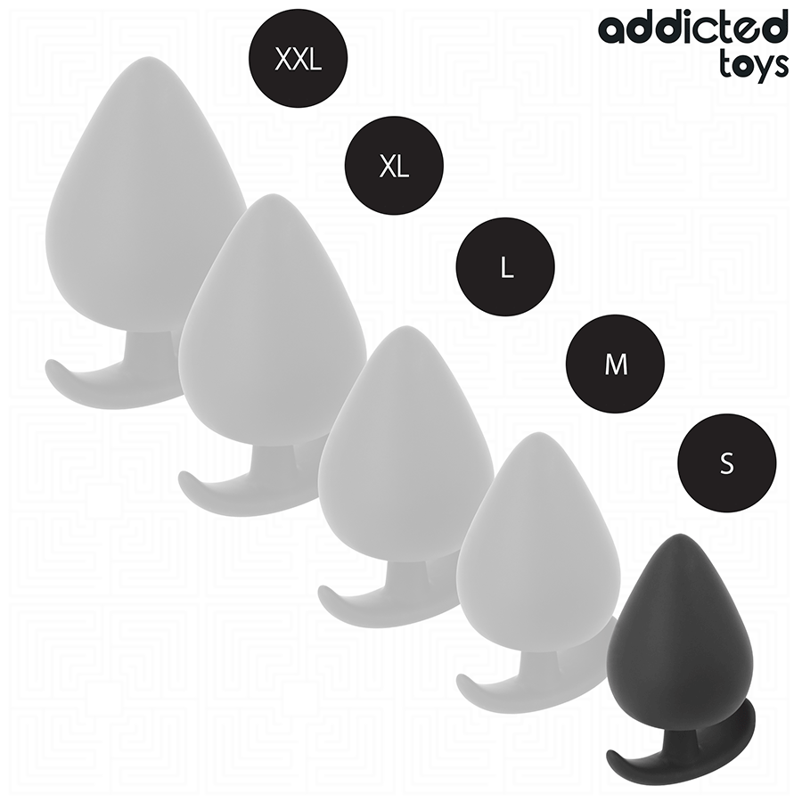 ADDICTED TOYS - ANAL PLUG SILICONE SIZE S 5.3 CM - My naughty haven #