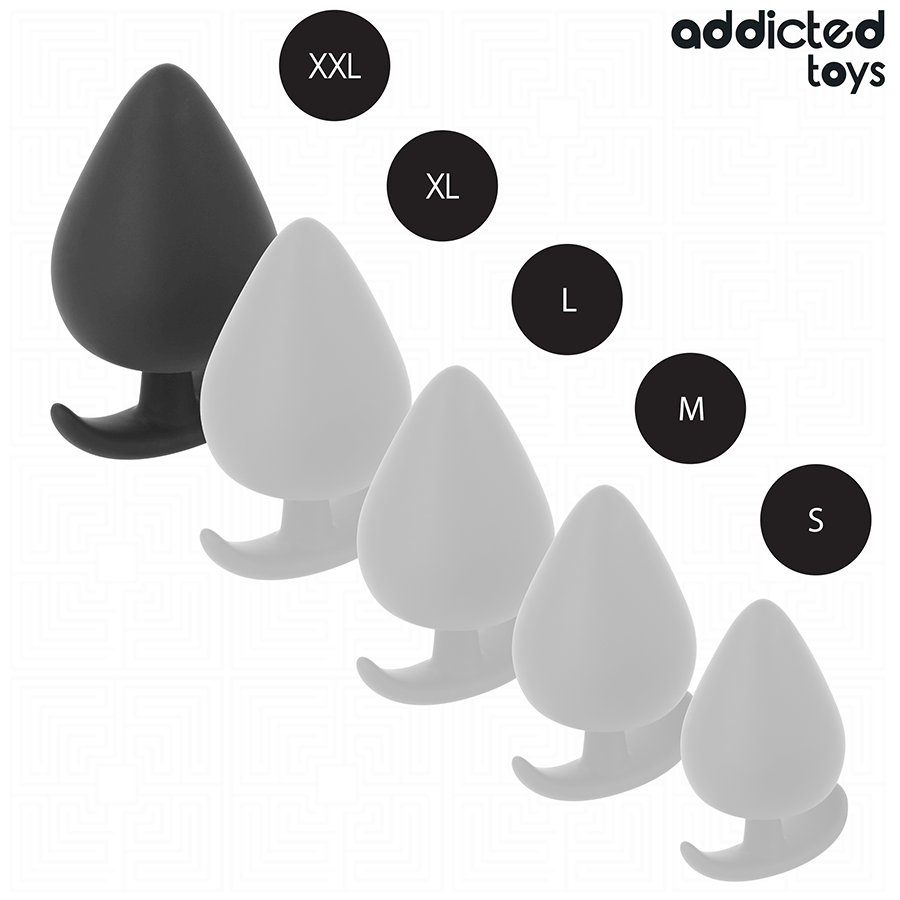 ADDICTED TOYS - ANAL PLUG SILICONE SIZE XXL 11 CM - My naughty haven #