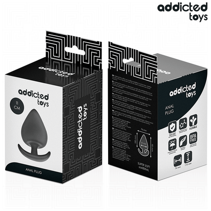 ADDICTED TOYS - ANAL PLUG SILICONE SIZE XXL 11 CM - My naughty haven #