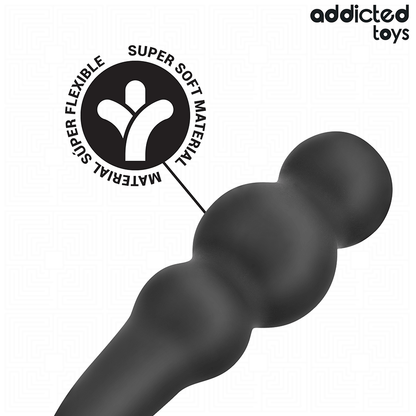 ADDICTED TOYS - ANAL PLUG WITH RING SILICONE MODEL 1 - My naughty haven #