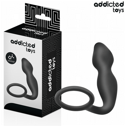 ADDICTED TOYS - ANAL PLUG WITH RING SILICONE MODEL 2 - My naughty haven #