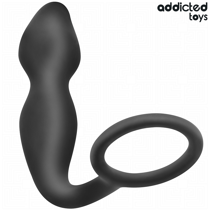 ADDICTED TOYS - ANAL PLUG WITH RING SILICONE MODEL 2 - My naughty haven #