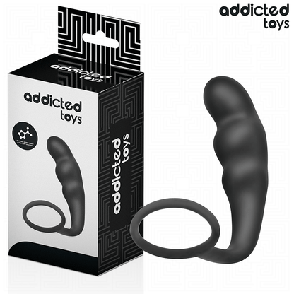 ADDICTED TOYS - ANAL PLUG WITH RING SILICONE MODEL 4 - My naughty haven #