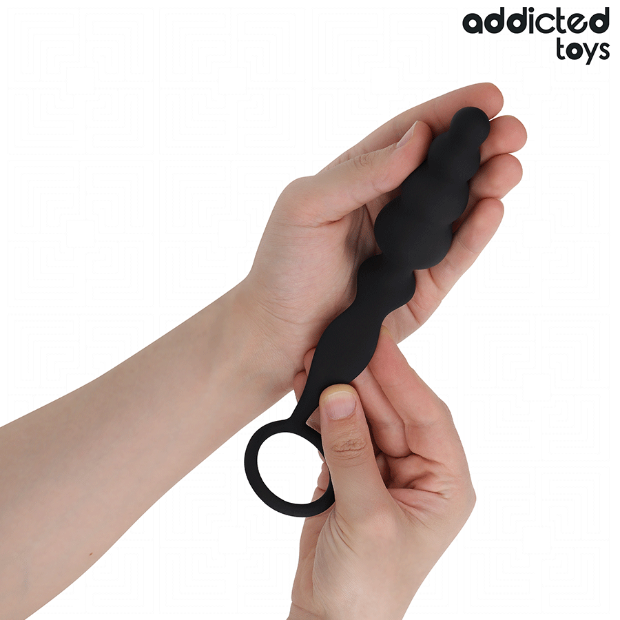 ADDICTED TOYS - ANAL PLUG WITH RING SILICONE MODEL 5 - My naughty haven #
