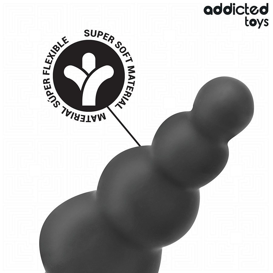 ADDICTED TOYS - ANAL PLUG WITH RING SILICONE MODEL 5 - My naughty haven #