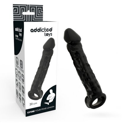 ADDICTED TOYS - DONG EXTENSION BLACK - My naughty haven #