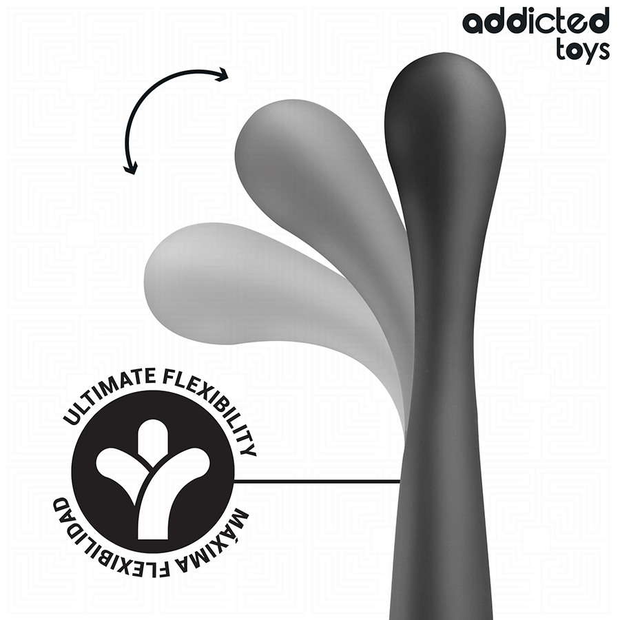 ADDICTED TOYS - DOUBLE ANAL MASSAGER SILICONE 22.5 CM - My naughty haven #