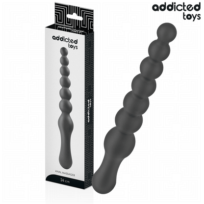 ADDICTED TOYS - DOUBLE ANAL MASSAGER SILICONE 24 CM - My naughty haven #