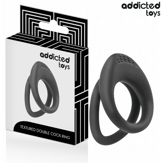 ADDICTED TOYS - DOUBLE TEXTURED PENIS RING - My naughty haven #