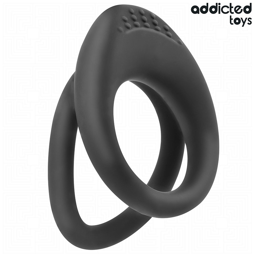 ADDICTED TOYS - DOUBLE TEXTURED PENIS RING - My naughty haven #