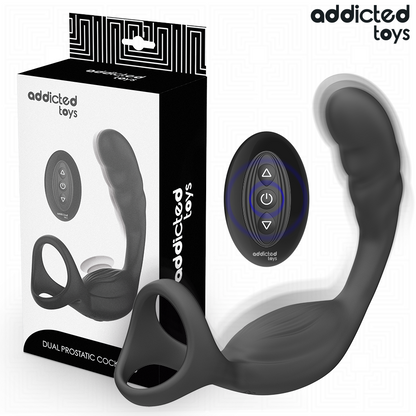 ADDICTED TOYS - DUAL PROSTATIC COCK RING REMOTE CONTROL - My naughty haven #