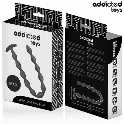 ADDICTED TOYS - EXTRA LONG SILICONE ANAL PLUG - My naughty haven #