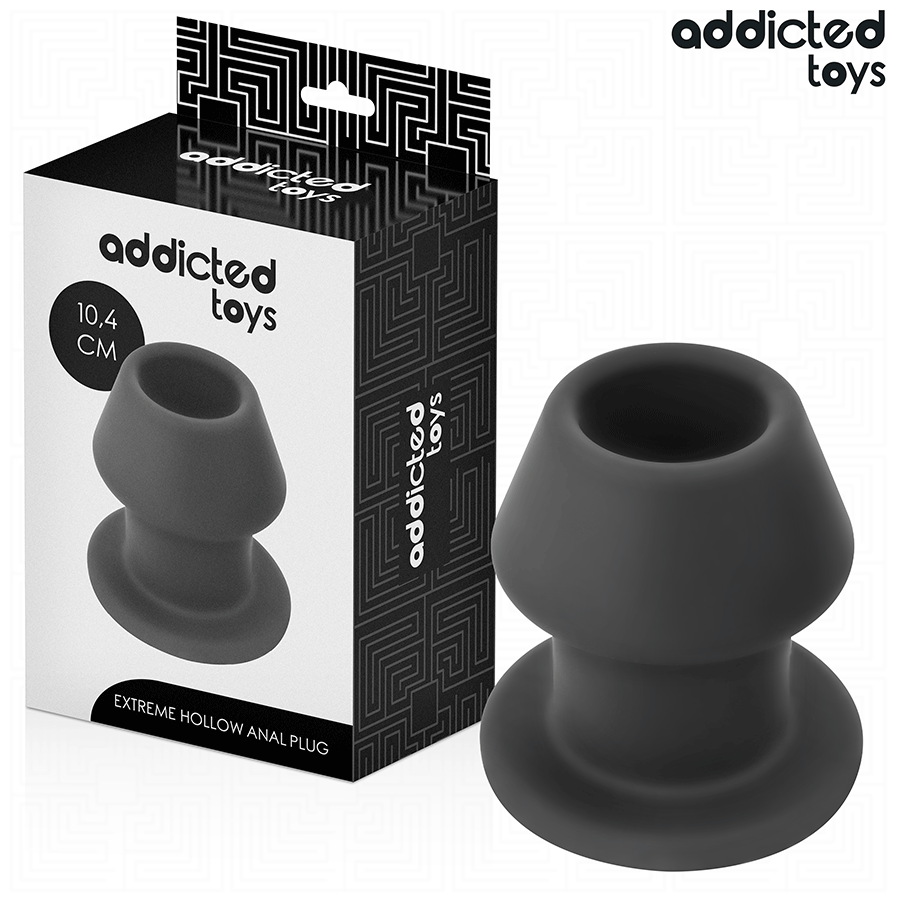 ADDICTED TOYS - EXTREME HOLLOW ANAL PLUG SILICONE SIZE L 10.4 CM - My naughty haven #