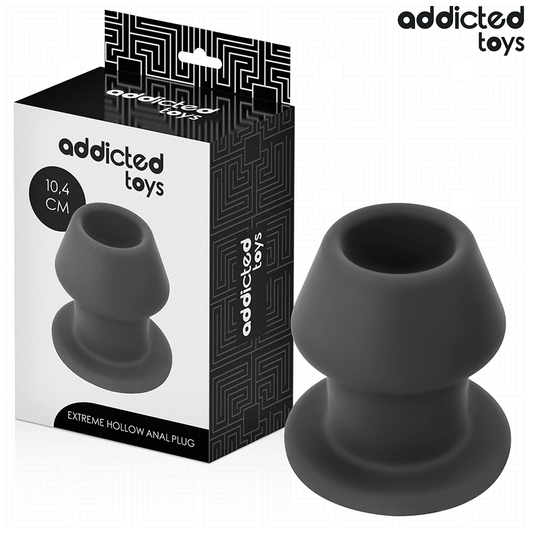 ADDICTED TOYS - EXTREME HOLLOW ANAL PLUG SILICONE SIZE L 10.4 CM - My naughty haven #