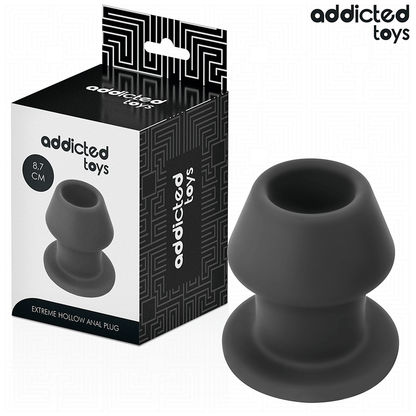 ADDICTED TOYS - EXTREME HOLLOW ANAL PLUG SILICONE SIZE M 8.7 CM - My naughty haven #