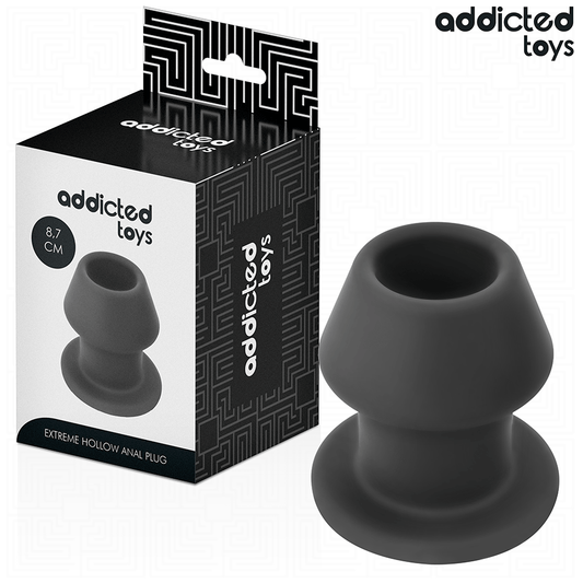 ADDICTED TOYS - EXTREME HOLLOW ANAL PLUG SILICONE SIZE M 8.7 CM - My naughty haven #