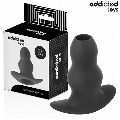 ADDICTED TOYS - HOLLOW ANAL PLUG SILICONE SIZE M 9.6 CM - My naughty haven #