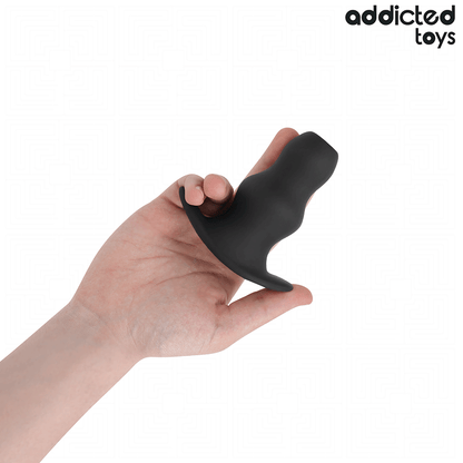 ADDICTED TOYS - HOLLOW ANAL PLUG SILICONE SIZE M 9.6 CM - My naughty haven #