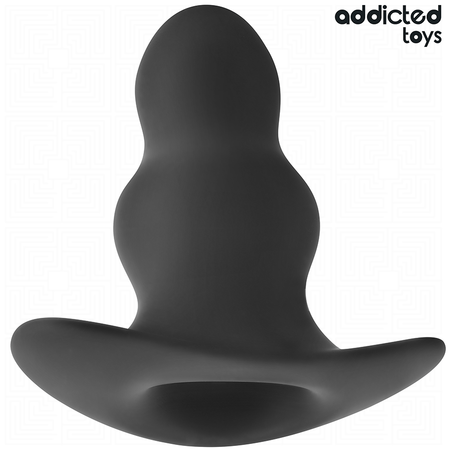 ADDICTED TOYS - HOLLOW ANAL PLUG SILICONE SIZE XL 13.9 CM - My naughty haven #