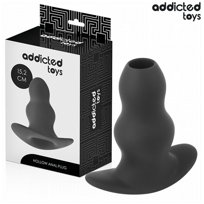 ADDICTED TOYS - HOLLOW ANAL PLUG SILICONE SIZE XXL 15.2 CM - My naughty haven #