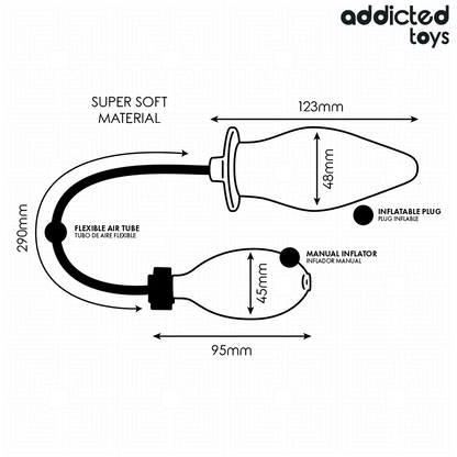 ADDICTED TOYS - INFLATABLE BUTT PLUG MODEL 2 - My naughty haven #
