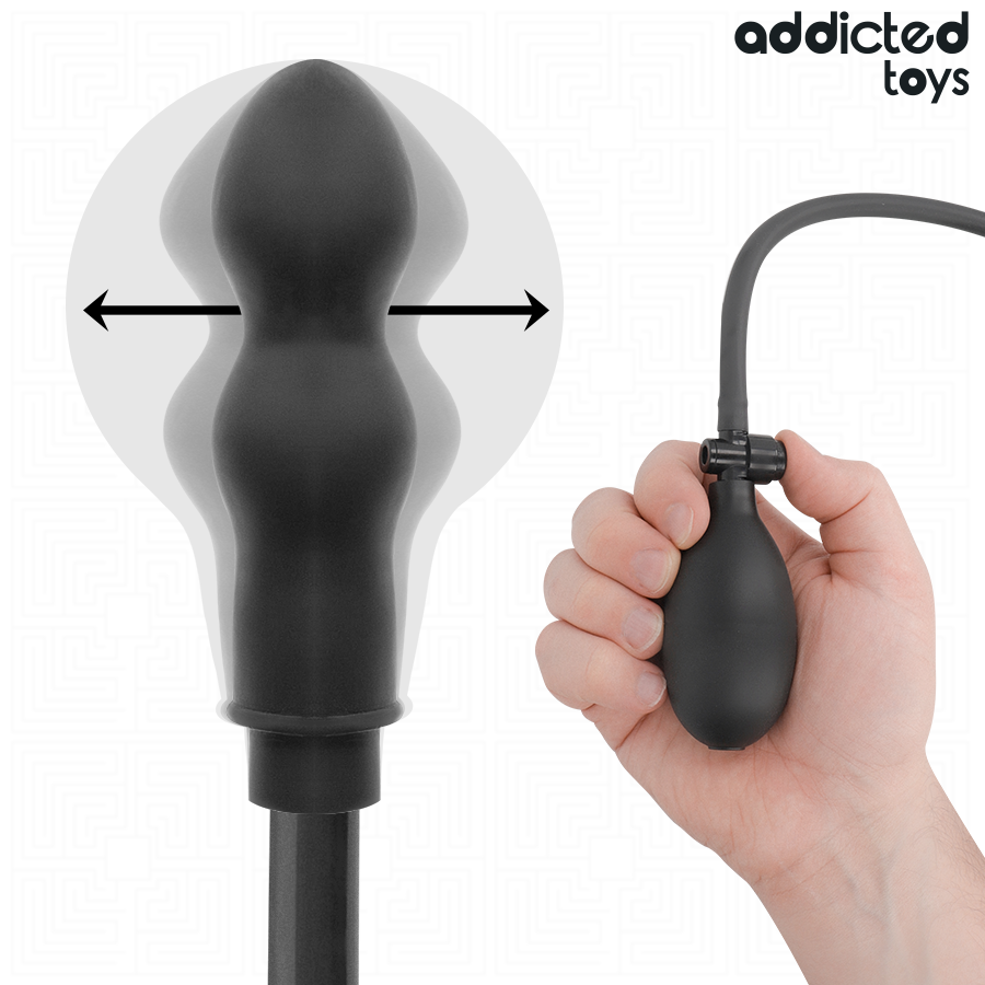 ADDICTED TOYS - INFLATABLE DOUBLE BUTT PLUG MODEL 1 - My naughty haven #