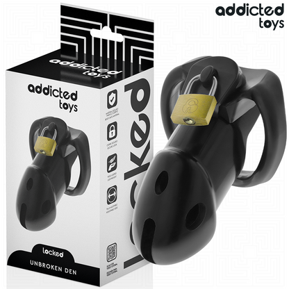 ADDICTED TOYS LOCKED - UNBROKEN DEN PENIS CAGE 9.8 CM - My naughty haven #