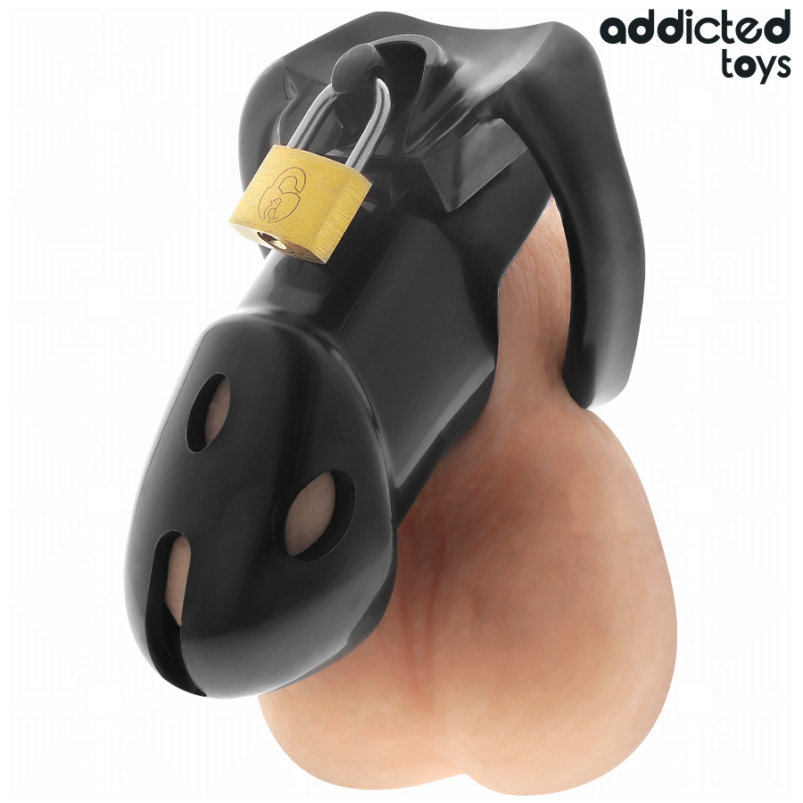 ADDICTED TOYS LOCKED - UNBROKEN DEN PENIS CAGE 9.8 CM - My naughty haven #