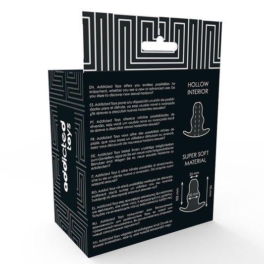 ADDICTED TOYS - СРЕДЕН АНАЛЕН ДИЛАТАТОР 11 СМ - ПРОЗРАЧЕН
