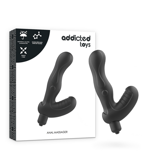 ADDICTED TOYS - P-SPOT VIBE SILICONE PROSTATE ANAL STIMULATOR - My naughty haven #