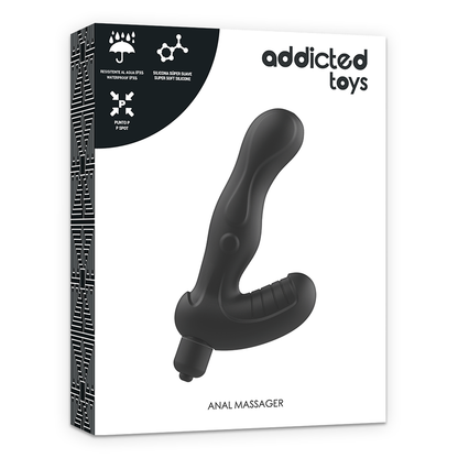 ADDICTED TOYS - P-SPOT VIBE SILICONE PROSTATE ANAL STIMULATOR - My naughty haven #