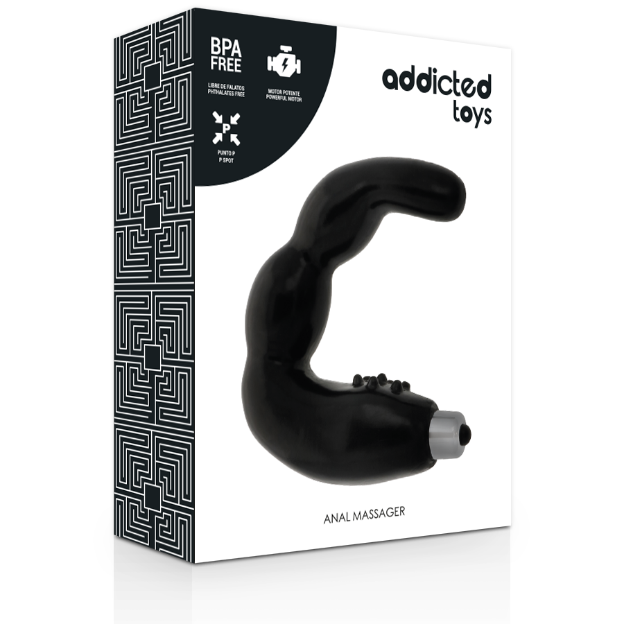 ADDICTED TOYS - PROSTATE ANAL MASSAGER VIBRATION - My naughty haven #
