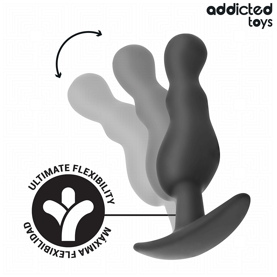 ADDICTED TOYS - SET OF 3 ANAL PLUG SILICONE MODEL 1 - My naughty haven #