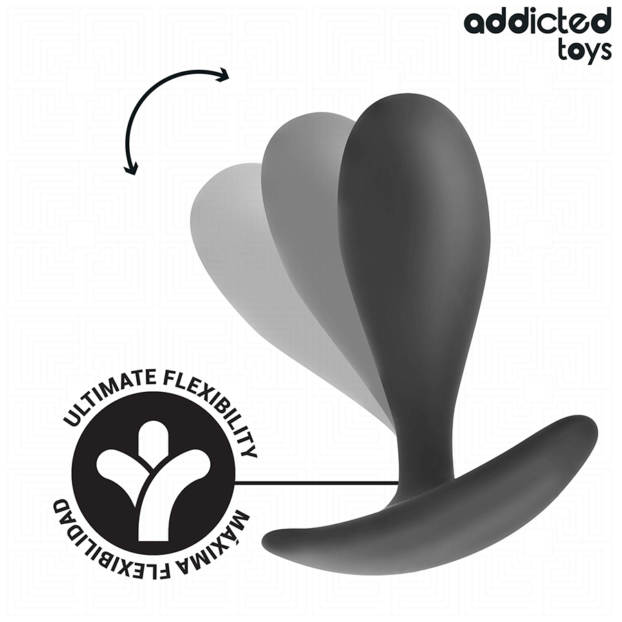 ADDICTED TOYS - SET OF 3 ANAL PLUG SILICONE MODEL 2 - My naughty haven #