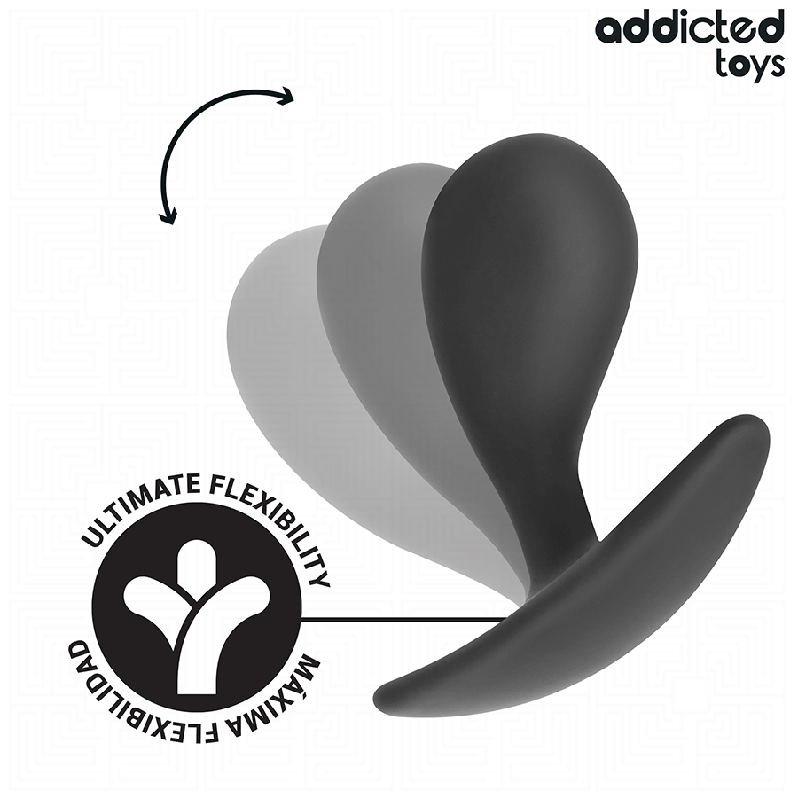 ADDICTED TOYS - SET OF 3 ANAL PLUG SILICONE MODEL 3 - My naughty haven #