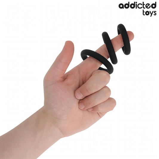 ADDICTED TOYS - SET OF SILICONE RINGS MODEL 1 - My naughty haven #