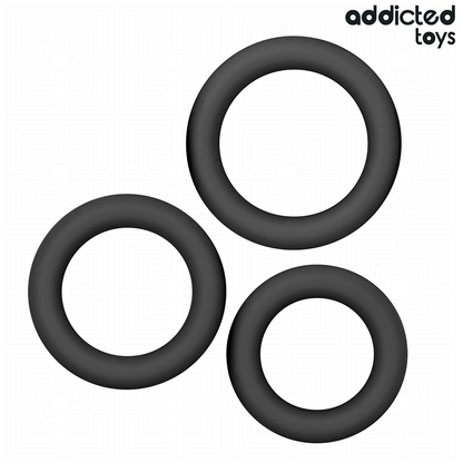 ADDICTED TOYS - SET OF SILICONE RINGS MODEL 1 - My naughty haven #