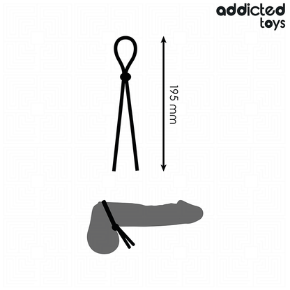 ADDICTED TOYS - SILICONE ROPE FOR THE SINGLE LOOP PENIS - My naughty haven #