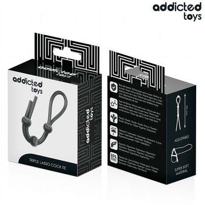 ADDICTED TOYS - SILICONE ROPE FOR THE TRIPLE LOOP PENIS - My naughty haven #