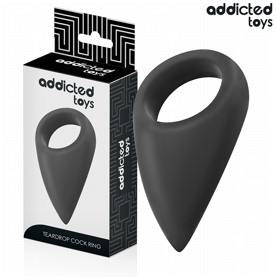 ADDICTED TOYS - TEAR SHAPED PENIS RING - My naughty haven #