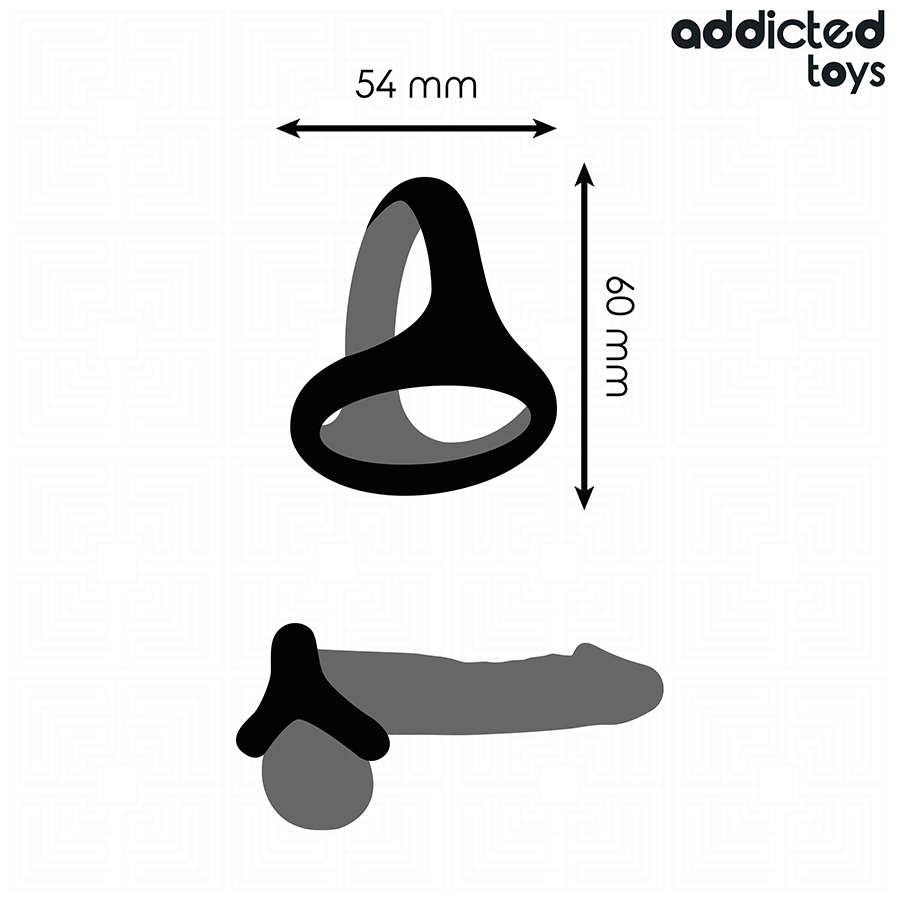 ADDICTED TOYS - THICK TRIPLE PENIS RING - My naughty haven #