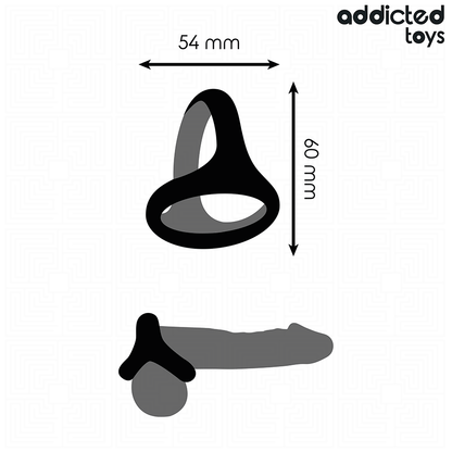 ADDICTED TOYS - THICK TRIPLE PENIS RING - My naughty haven #