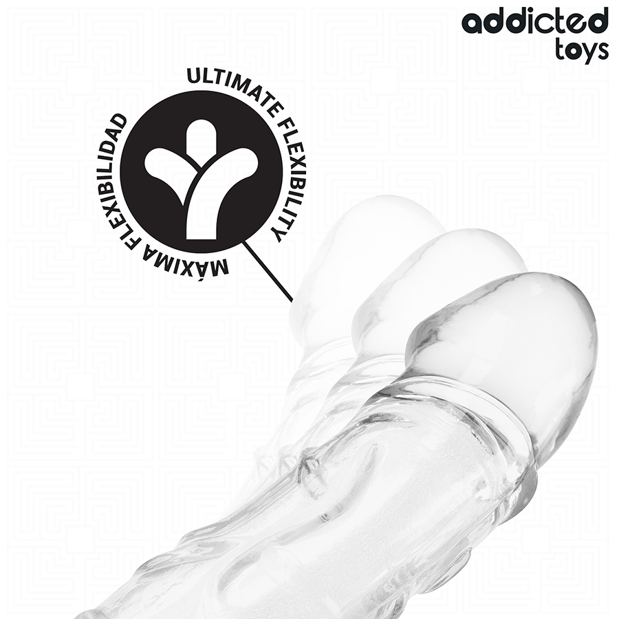 ADDICTED TOYS - TRANSPARENT PENIS EXTENSON 27 CM - My naughty haven #